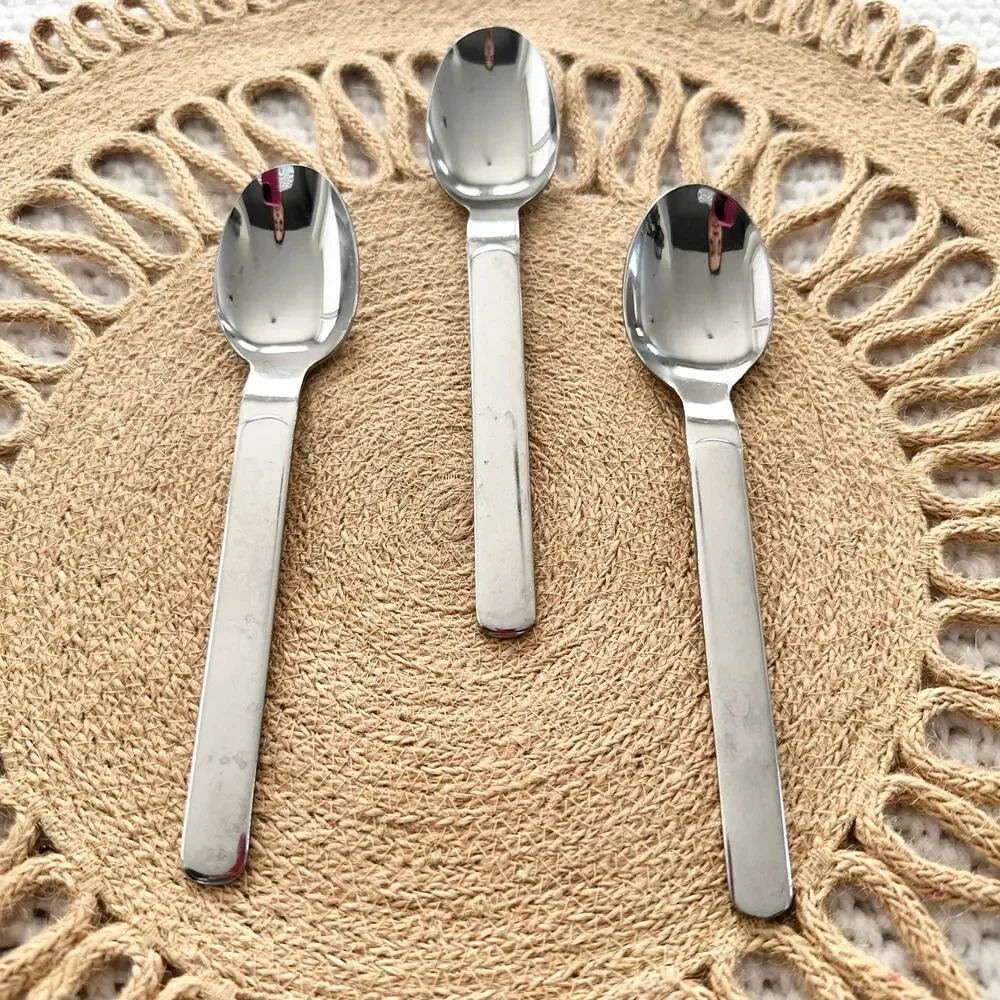 Reed & Barton Middleburg Marlborough Stainless Steel Teaspoons Set 3 Japan China